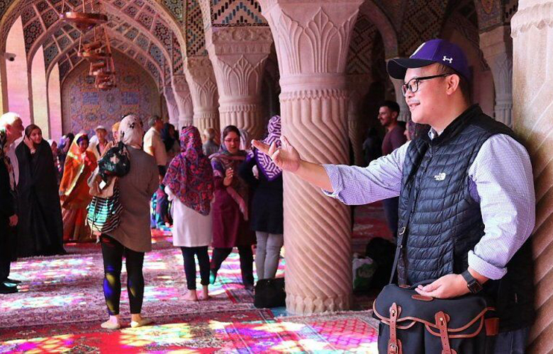بازدید اینفلوئنسرهای چینی از جاذبه‌های گردشگری ایران