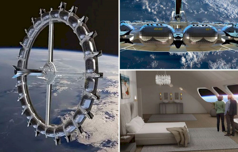 پیشکسوتان ناسا در فضا هتل می‌سازند